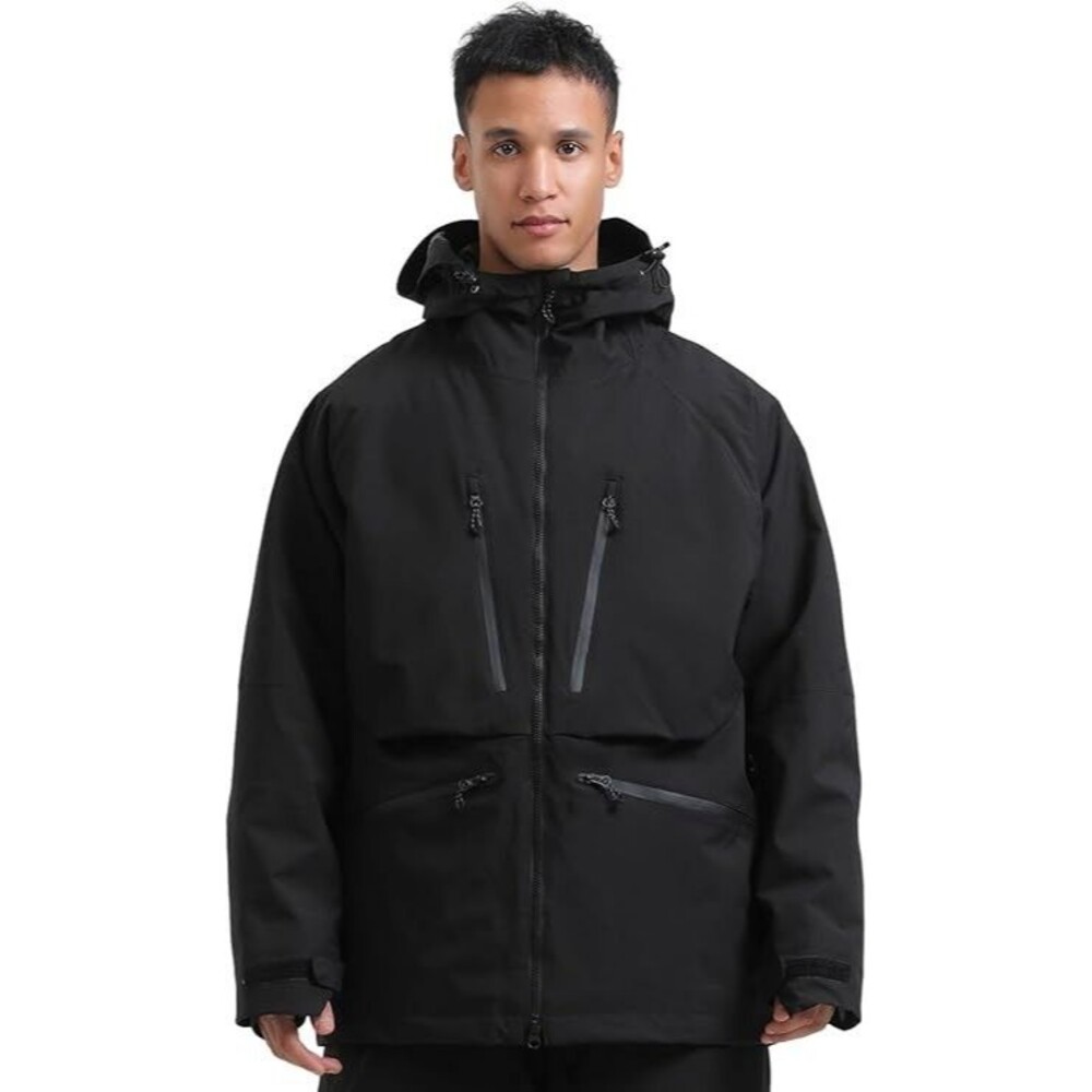 GSOU SNOW Ski Jacket Snowboard Coat Snow Hooded Winter Sports Size XS